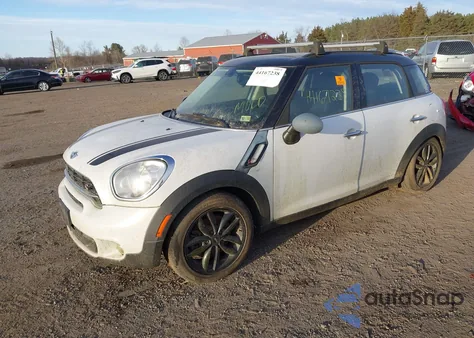 2015 Mini Countryman Cooper S из США, поврежденный, VIN WMWZC3C53FWT01615
